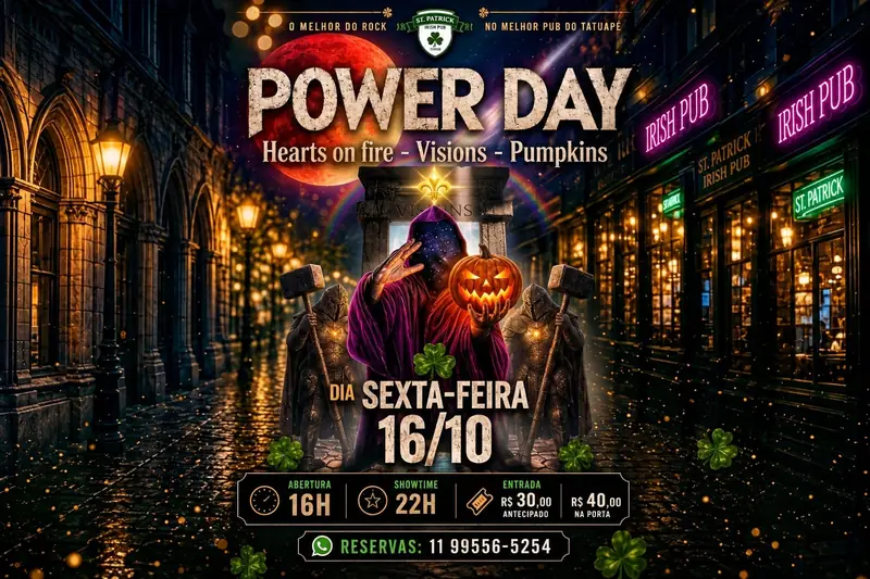 Power Day en St. Patrick Pub Tatuapé