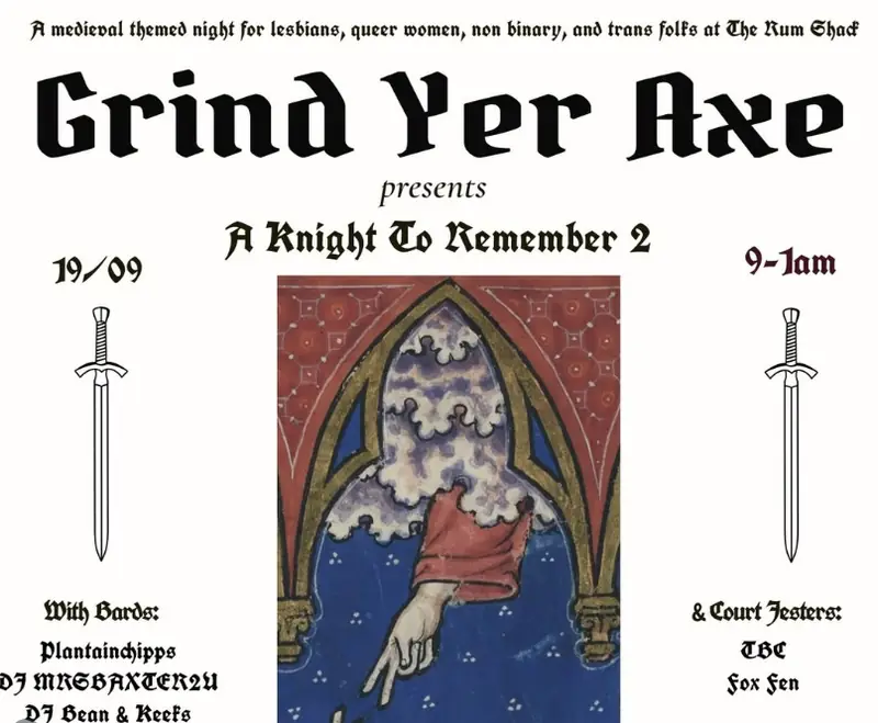 Grind Yer Axe: A Knight To Remember 2 à The Rum Shack