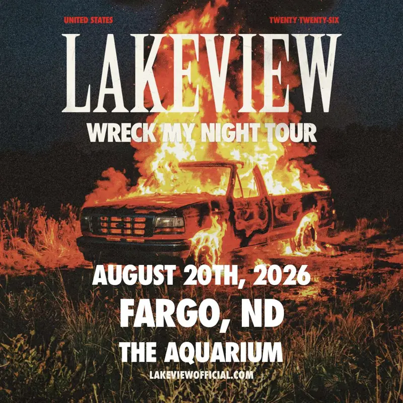 LAKEVIEW – WRECK MY NIGHT TOUR – (Fargo, ND) at The Pub Station