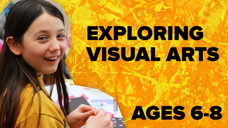 Exploring Visual Arts Ages 6-8 at Confederation Centre of the Arts