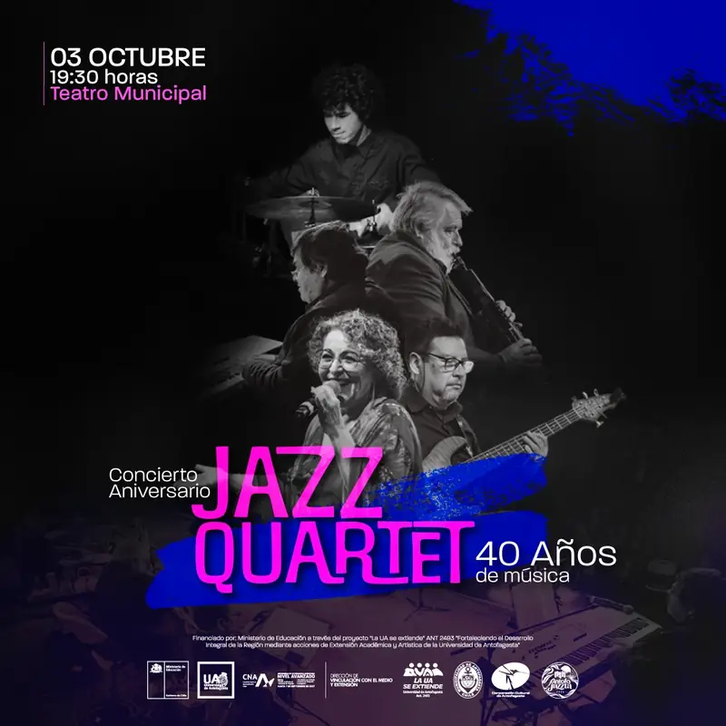 Jazz Quartet 40 Anos at Teatro Municipal de Antofagasta