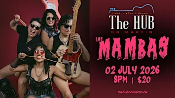 Live music @ The Hub On Martin featuring- LAS MAMBAS at The Hub on Martin