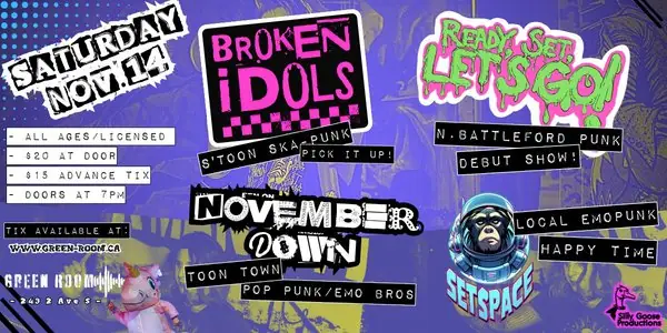 BROKEN IDOLS en Coors Event Centre