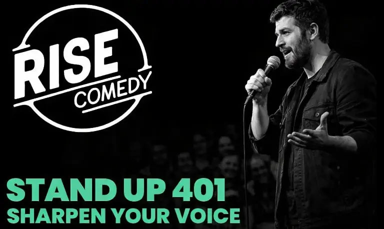 Stand Up 401 (Mondays 8/24-10/5 @6:30pm-9:30pm Skipping 9/7) at Rise Comedy