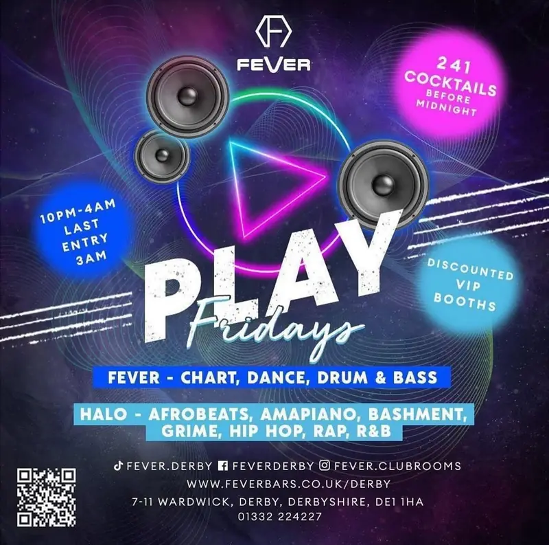 PLAY FRIDAYS at Fever
