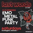 Last Words at Bootleggers Newtown