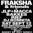 Fraksha & friends at Bad Decisions Bar