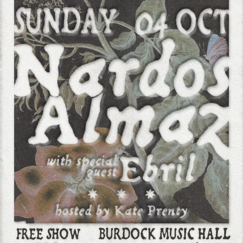 Burdock Presents: Nardos Almaz en Burdock Music Hall
