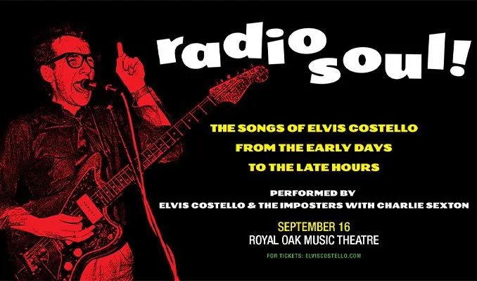 Elvis Costello & The Imposters at Royal Oak Music Theatre