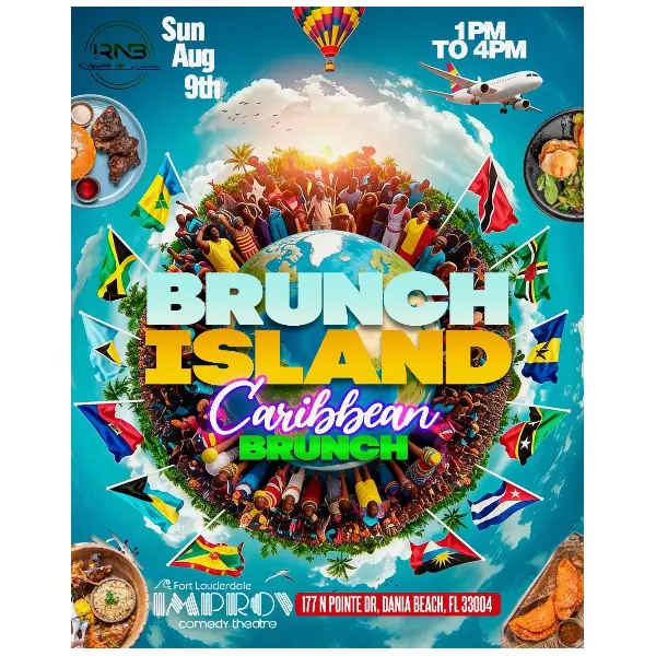 Brunch Island - Caribbean Brunch Experience at Fort Lauderdale Improv