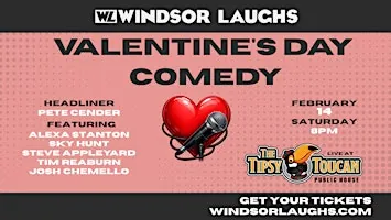 Valentine's Day Comedy LIVE At Tipsy Toucan (