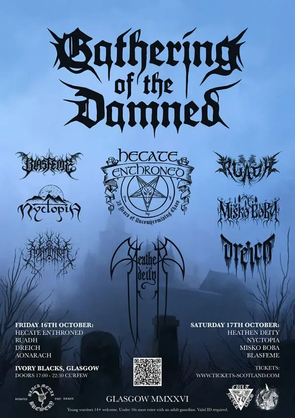 DAY 1: Gathering of the Damned Fest 2026