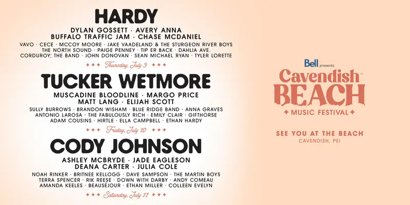 Cavendish Beach Music Festival 2027