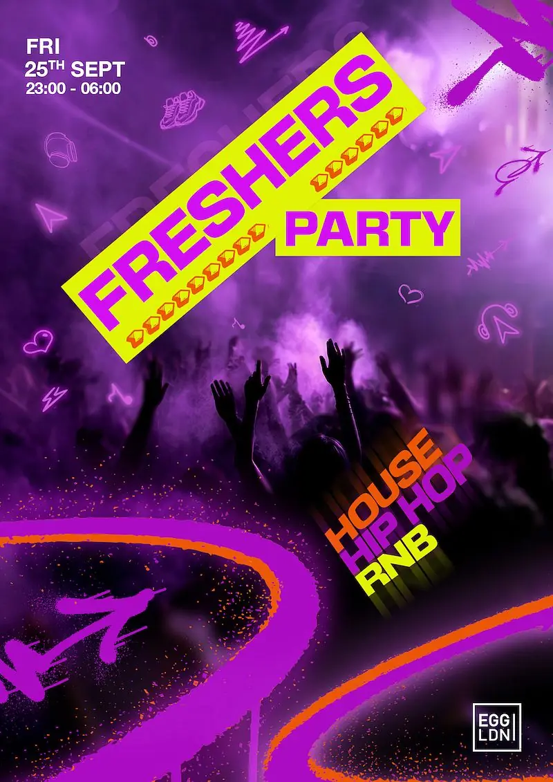 Freshers Special – House, Hip Hop, Rnb at Egg London