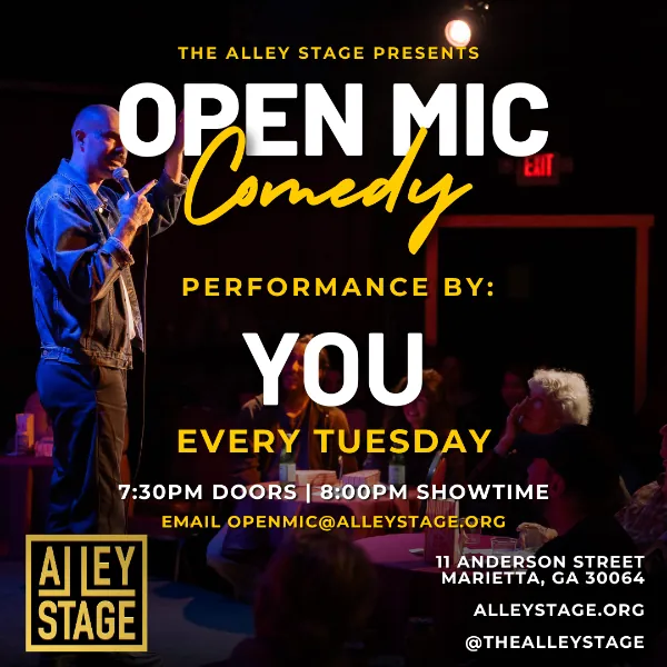 Comedy Open Mic at The Alley Stage