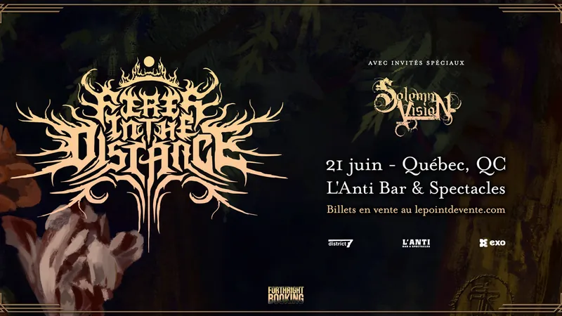 Fires in the Distance avec Solemn Vision at L'Anti Bar & Spectacles