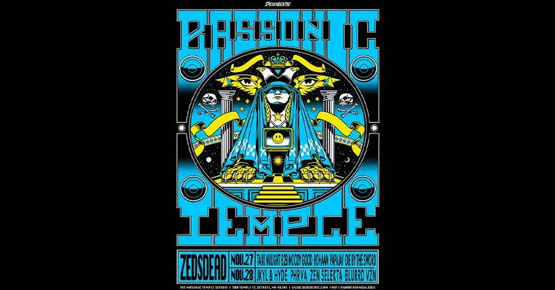 Zeds Dead: Bassonic Temple à Masonic Temple Theatre