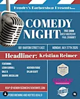 Comedy at Hendry's - Summer laughs at Hendry's Barbershop