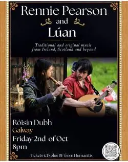 Rennie & Luán en Róisín Dubh