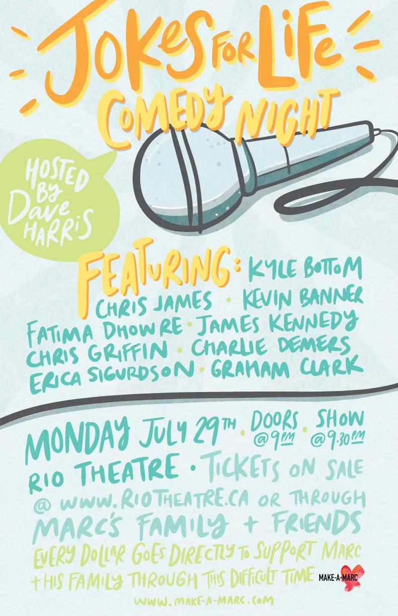Jokes For Life: Make-A-Marc Fundraiser