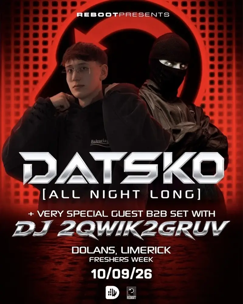 REBOOT presents DATSKO à Dolan's