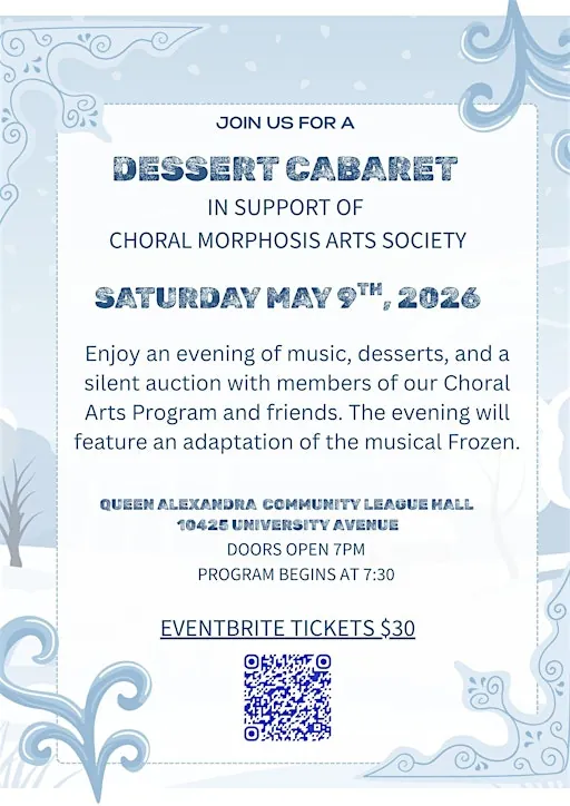 Dessert Cabaret at Queen Alexandra Community League