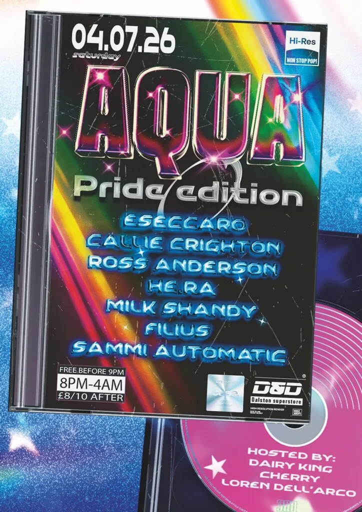 GAY PRIDE: AQUA! PURE POP PARTY
