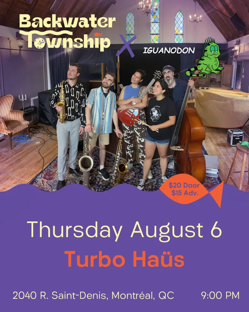 Backwater Township & Iguanodon at Turbo Haüs