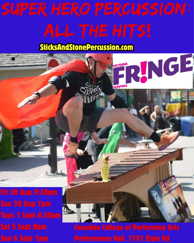 Super Hero Percussion: All the Hits! à Canadian College Of Performing Arts