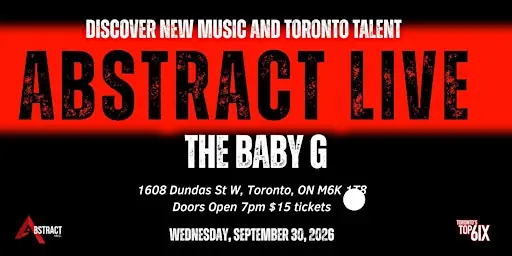 ABSTRACT LIVE: Discover New Music and Toronto Talent