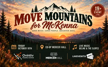 Move Mountains for McKenna at Ovintiv Events Centre