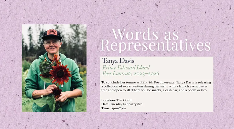 Words as Representatives - Tanya Davis Collection Release at The Guild