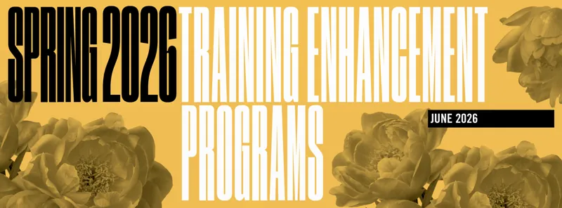 Training Enhancement Program 2026 at Factory Theatre