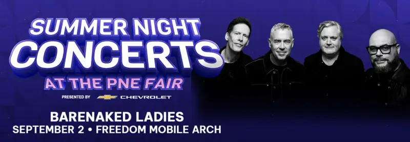 Barenaked Ladies, 2026 Summer Night Concerts en Freedom Mobile Amphitheatre