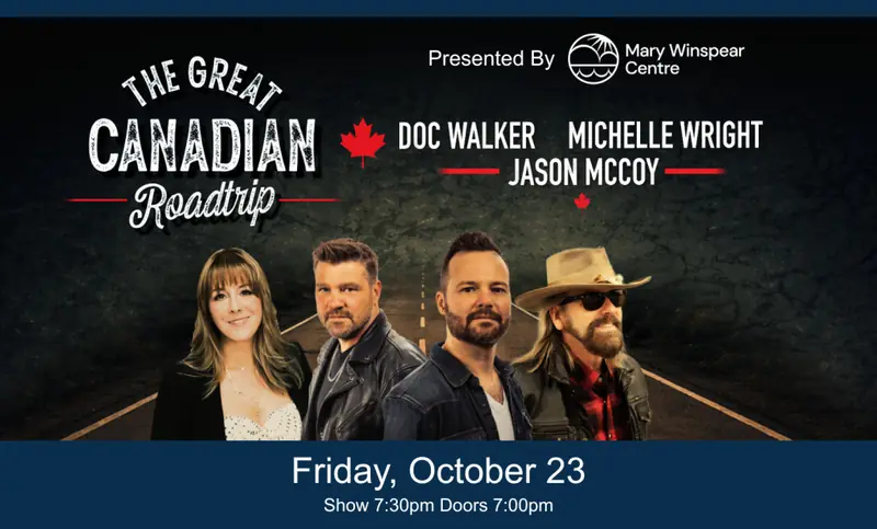 The Great Canadian Roadtrip en Mary Winspear Centre