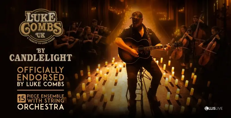 Luke Combs UK by Candlelight