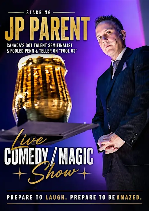 Selkirk Steeler's Present: JP Parent Live Comedy/Magic Show at Selkirk Recreation Complex