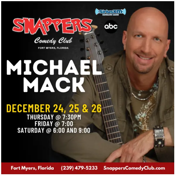 Michael Mack at Snapper's Comedy Club