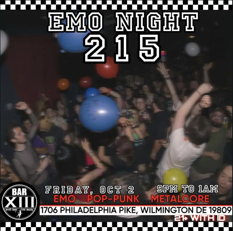 Emo Night 215 at Bar XIII