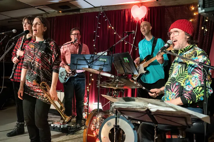 Dave Clark's Woodshed Orchestra en The Rex Hotel Jazz & Blues Bar