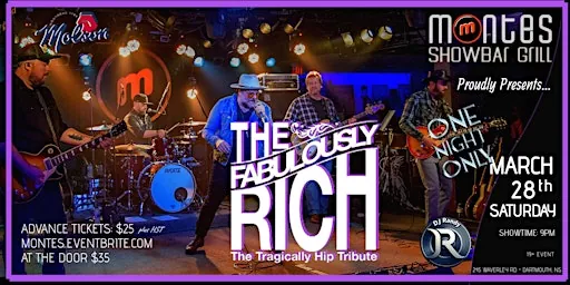 The Fabulously Rich - A Tribute to The Tragically Hip