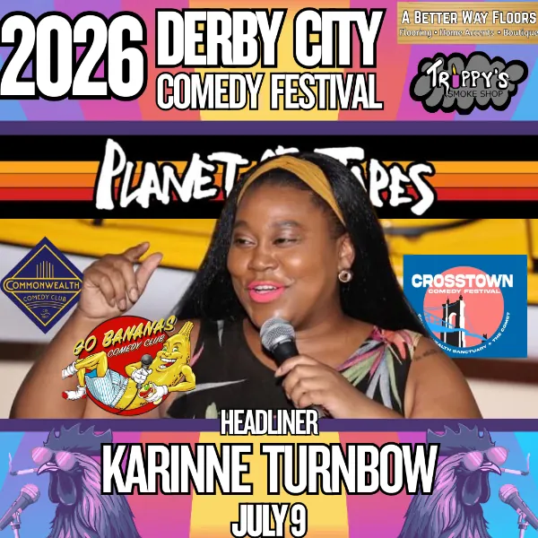 Derby City Comedy Festival Presents: Karinne Turnbow at Planet of the Tapes