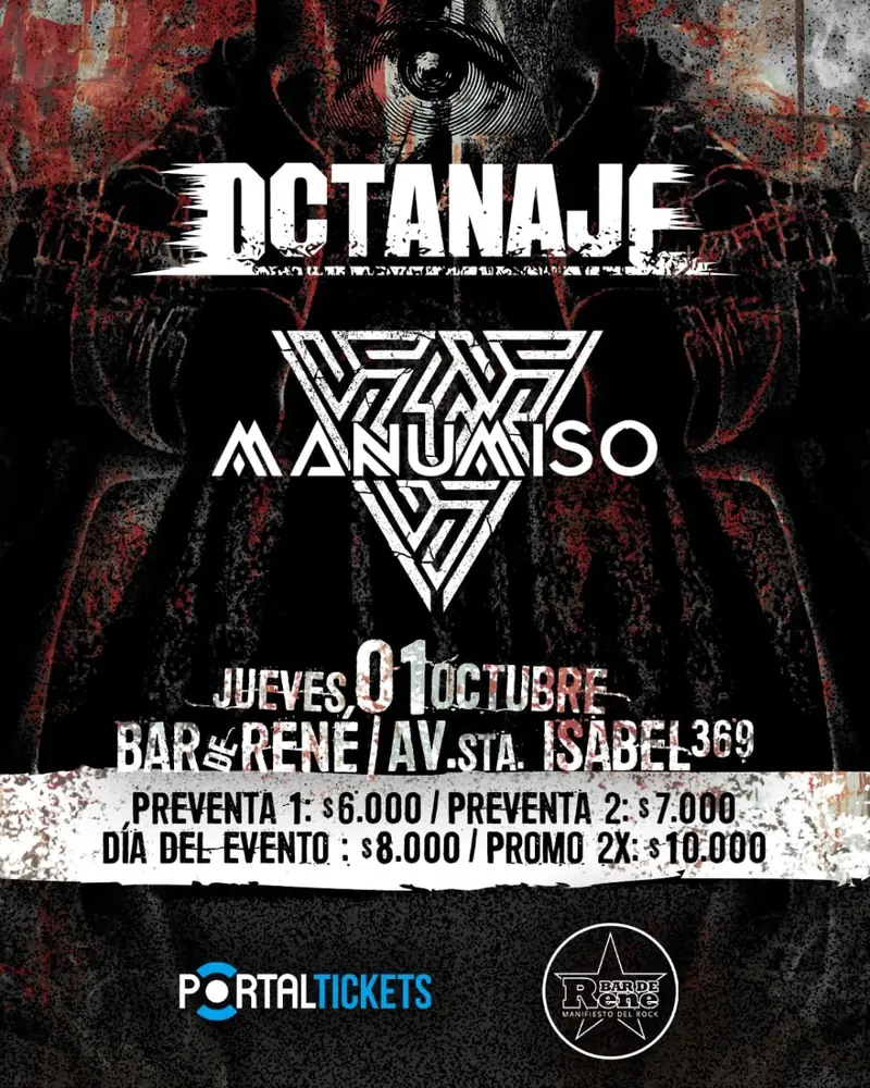 OCTANAJE en Bar de René
