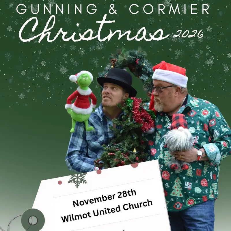 Gunning and Cormier Christmas en Wilmot United Church