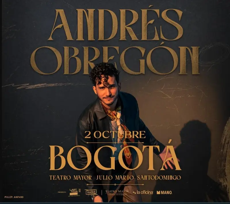 ANDRÉS OBREGÓN - TODO PASA TOUR BOGOTÁ at Teatro Mayor Julio Mario Santo Domingo