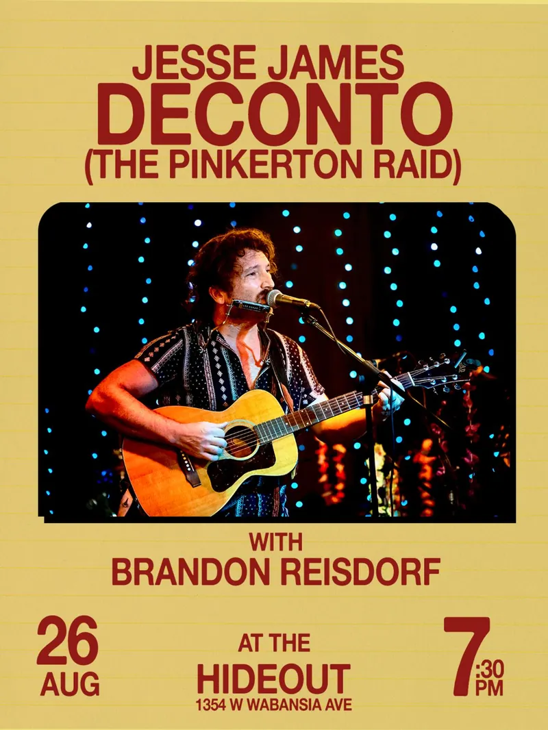 The Pinkerton Raid, Brandon Reisdorf at The Hideout