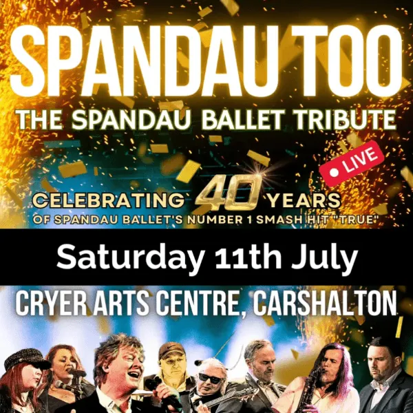 SPANDAU TOO à The CryerArts Centre