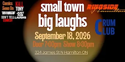 Small Town, Big Laughs – Live Stand-Up Comedy in Hamilton à Ringside Hamilton