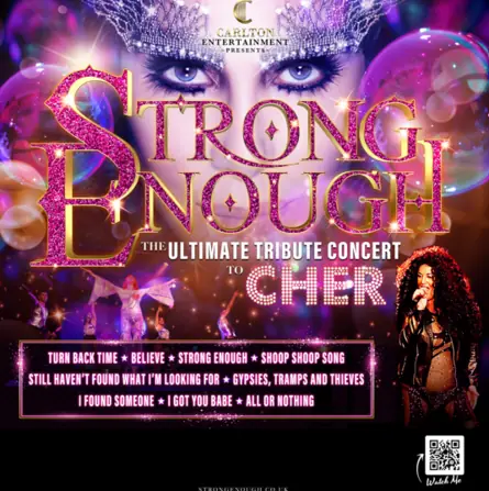 STRONG ENOUGH: THE CHER TRIBUTE (2026) at The Riverfront