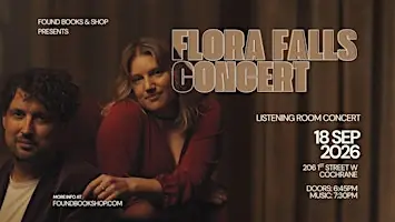Flora Falls in Concert at Found Books & Shop